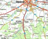 Mapa Branky u Opavy